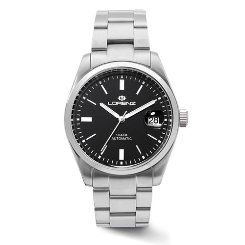 Orologio LORENZ uomo Ginevra King Automatico acciaio / nero