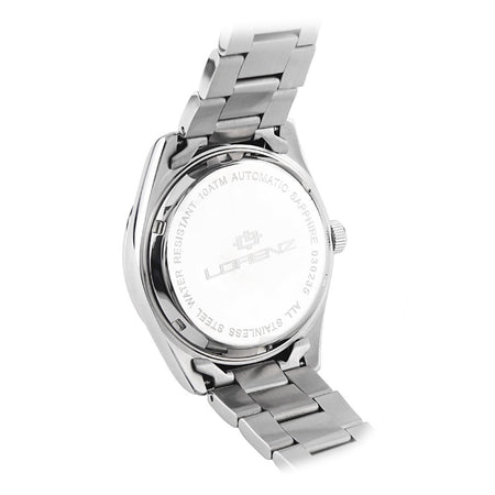 Orologio LORENZ uomo Ginevra King Automatico acciaio / blu