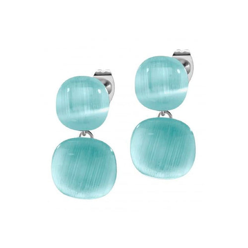 Orecchini MORELLATO donna Gemma argento 925 / celeste