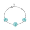 Bracciale MORELLATO donna Gemma argento 925 / celeste