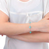 Bracciale MORELLATO donna Gemma argento 925 / celeste