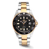 Orologio LORENZ uomo Tako Automatico data acciaio bicolore / nero