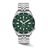 Orologio LORENZ uomo Shark 5 Automatico acciaio / verde - 200 metri