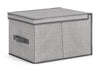 Scatola cambio stagione con coperchio Tidy in cartone con manico