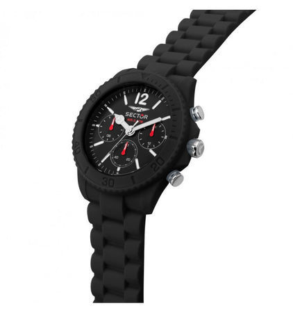 Orologio SECTOR uomo Diver multi funzione gomma nero