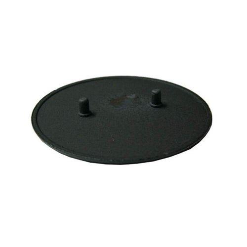 Piattello smaltato semirapido con due piedini tondi Ø 75 per B2544 S2551