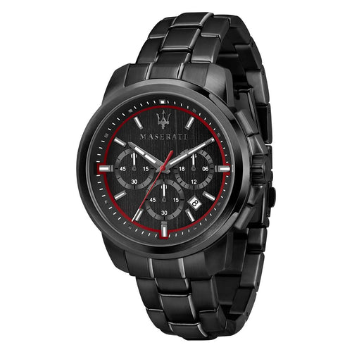 Orologio MASERATI uomo Successo cronografo acciaio nero