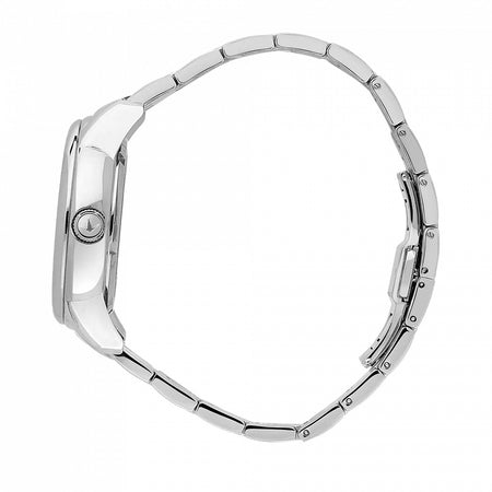 Orologio LUCIEN ROCHAT uomo Iconic datario acciaio / bianco