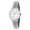 Orologio MASERATI donna Successo Solar acciaio / bianco