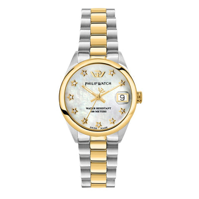 Orologio PHILIP WATCH donna Caribe bicolore / diamond / bianco
