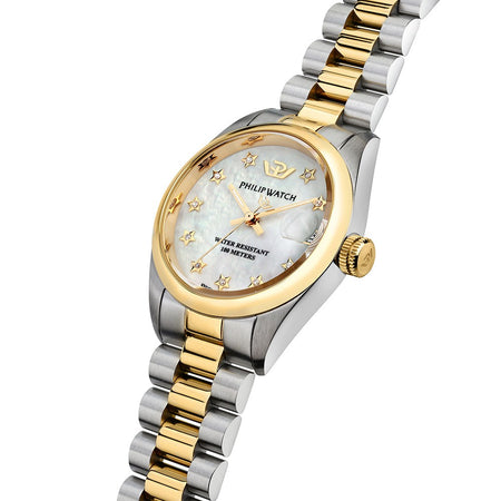 Orologio PHILIP WATCH donna Caribe bicolore / diamond / bianco