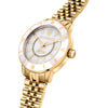 Orologio MASERATI donna Successo Solar acciaio dorato / bianco