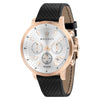 Orologio MASERATI uomo GT crono pelle nero / oro rosa