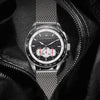 Orologio MASERATI uomo Traguardo cronografo acciaio mesh / nero