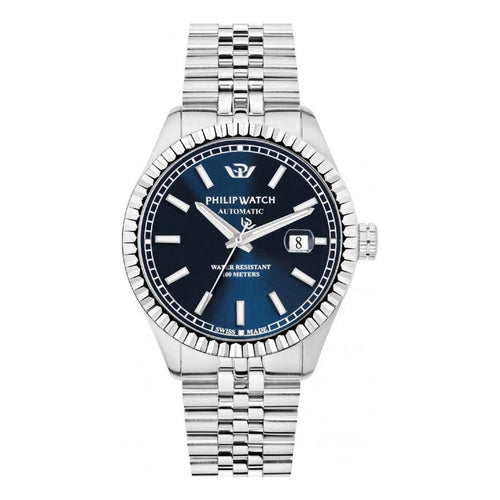 Orologio PHILIP WATCH uomo Caribe Automatico acciaio / blu