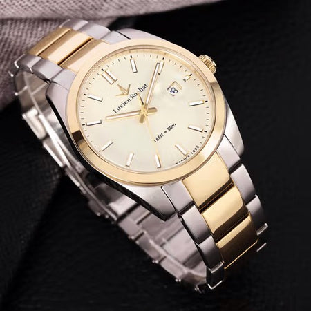 Orologio LUCIEN ROCHAT uomo Leman datario bicolore
