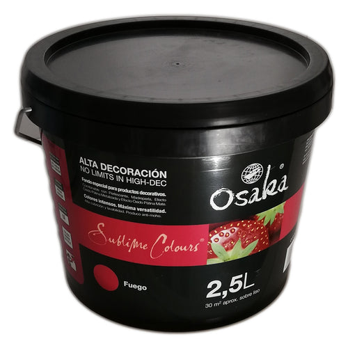 Osaka 2,5lt pittura lavabile per interni colore Fuego
