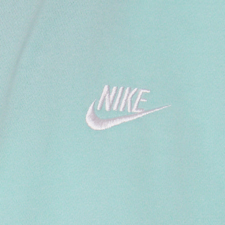Nike Felpa Leggera Cappuccio Zip Uomo Sportswear Club Hoodie Full Zip French Terry Light Dew/light Dew/white da uomo