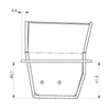 Assieme cestello braciere per stufe a pellet Ravelli 78000