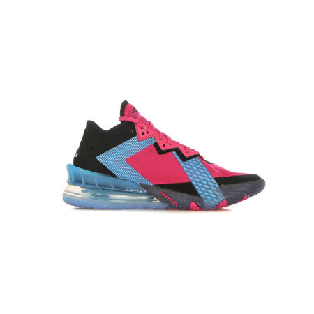 NIKE NBA Scarpa Basket Uomo Lebron Xviii Low "neon Nights" Fireberry/black/lt Blue Fury da uomo