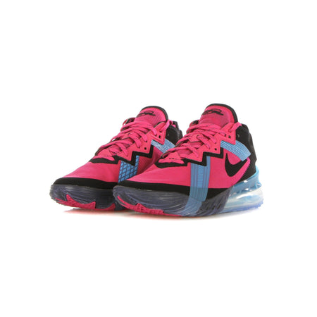 NIKE NBA Scarpa Basket Uomo Lebron Xviii Low "neon Nights" Fireberry/black/lt Blue Fury da uomo