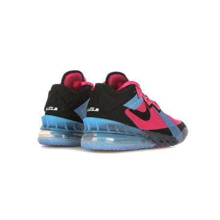 NIKE NBA Scarpa Basket Uomo Lebron Xviii Low "neon Nights" Fireberry/black/lt Blue Fury da uomo