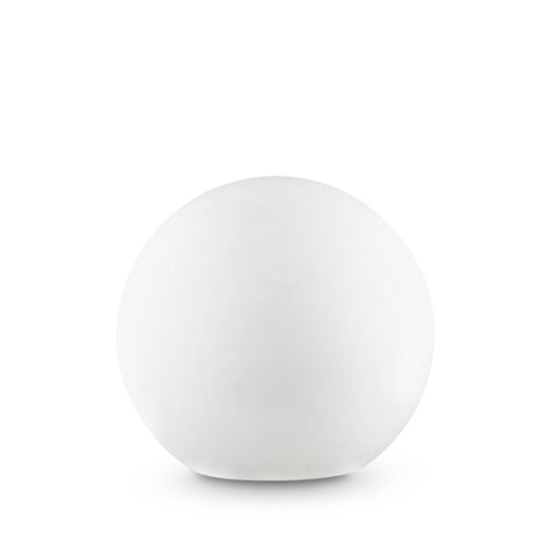 Piantana Moderna Sole Materie Plastiche Bianco 1 Luce E27 D50Cm