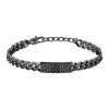 Bracciale SECTOR uomo Energy acciaio nero