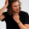 Bracciale SECTOR uomo Energy acciaio nero
