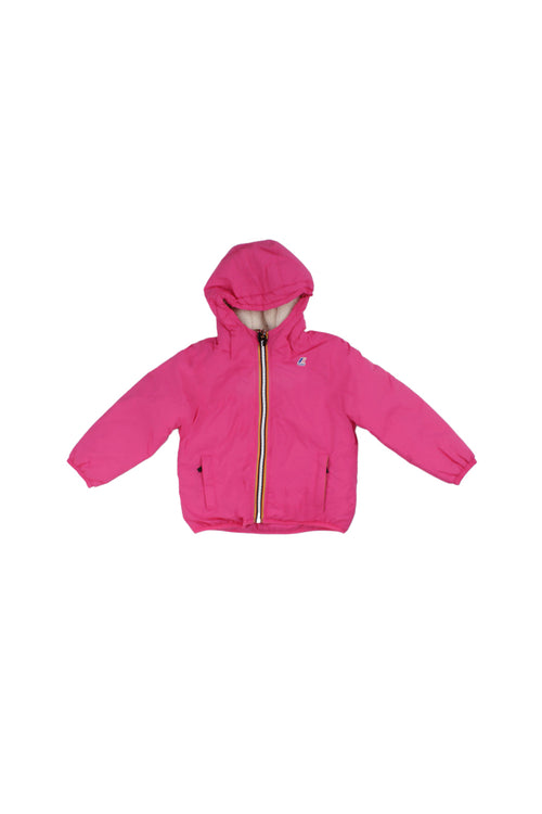 K-Way Giacconi Fuchsia magenta da donna