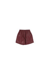 Manila Grace Pantaloncini Bordeaux da bambino
