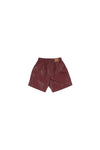 Manila Grace Pantaloncini Bordeaux da bambino