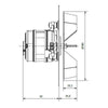 Estrattore - aspiratore fumi ECM FIME ES180P002 Stufa a pellet 14706253
