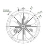 Estrattore - aspiratore fumi ECM FIME ES180P002 Stufa a pellet 14706253