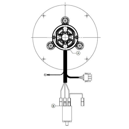Estrattore - aspiratore fumi ECM FIME ES180P002 Stufa a pellet 14706253