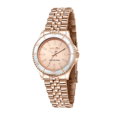 Orologio SECTOR donna 230 tempo acciaio oro rosa