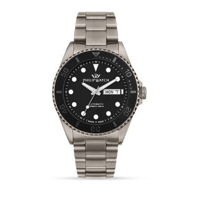 Orologio PHILIP WATCH Caribe Automatico titanio / nero - Limited Edition