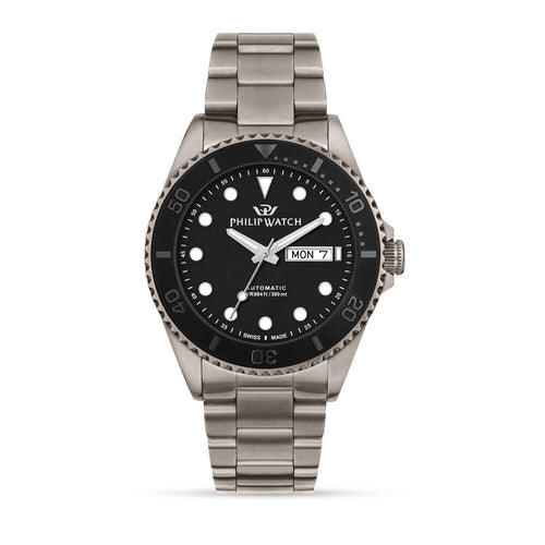 Orologio PHILIP WATCH Caribe Automatico titanio / nero - Limited Edition