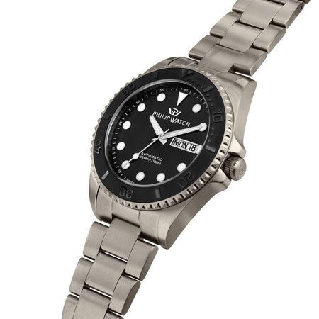 Orologio PHILIP WATCH Caribe Automatico titanio / nero - Limited Edition