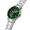 Orologio MASERATI uomo Competizione datario acciaio / verde Limited Ed.