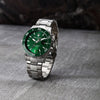 Orologio MASERATI uomo Competizione datario acciaio / verde Limited Ed.