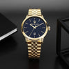 Orologio MASERATI uomo Epoca datario dorato / blu Limited Edition