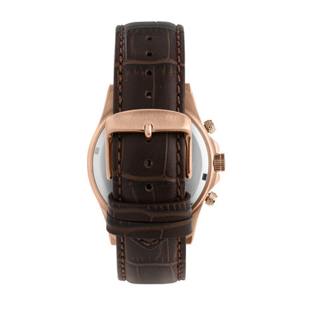 Orologio MASERATI uomo Competizione crono pelle marrone Limited Ed.