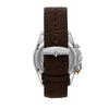 Orologio MASERATI uomo Traguardo crono pelle marrone / blu - Limited