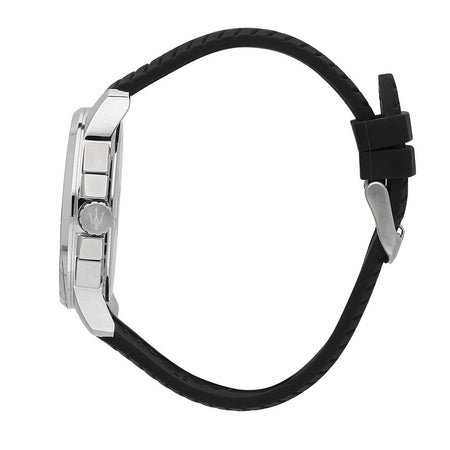 Orologio MASERATI uomo Successo crono gomma nero / bianco - Limited