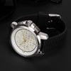 Orologio MASERATI uomo Successo crono gomma nero / bianco - Limited