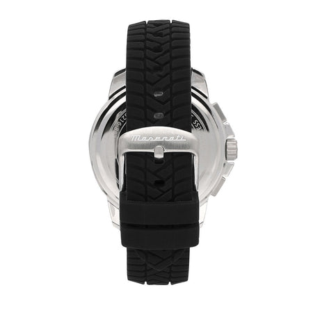 Orologio MASERATI uomo Successo crono gomma nero / bianco - Limited