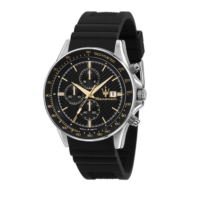 Orologio MASERATI uomo Sfida cronografo gomma nero - Limited Ed.
