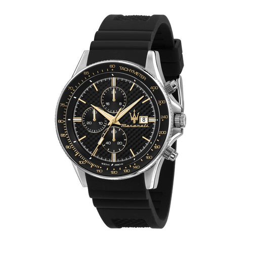 Orologio MASERATI uomo Sfida cronografo gomma nero - Limited Ed.
