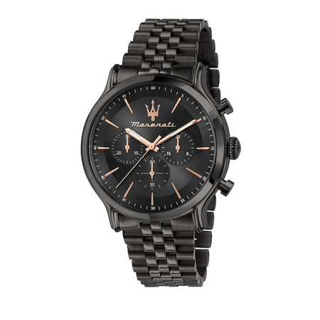 Orologio MASERATI uomo Epoca cronografo acciaio gun Limited Ed.